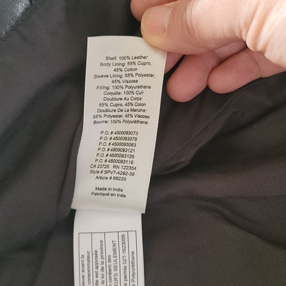 Aritzia Richards Leather Biket Jacket - Picture 11 of 14